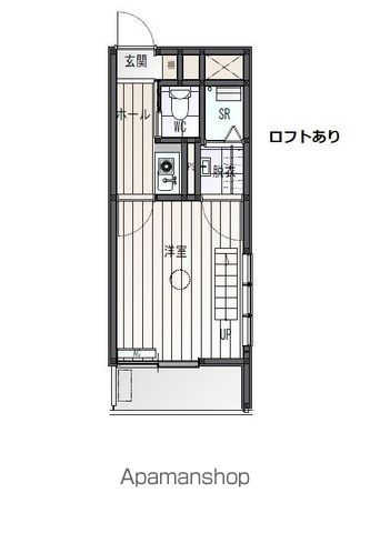 サニーハイツの間取り写真
