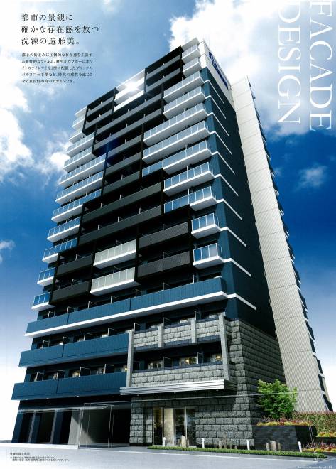 建物外観　プレサンス大手前ピリオド　外観