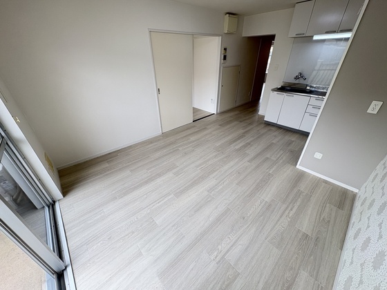 居室・リビング　※別号室の写真になります。