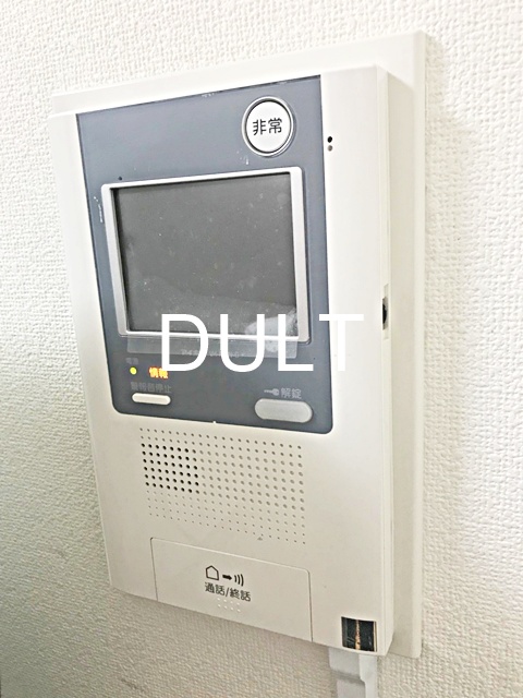 セキュリティ　モニター付きインターホンです。