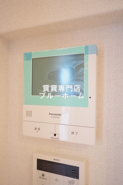 セキュリティ　安心のモニター付きインターホン！