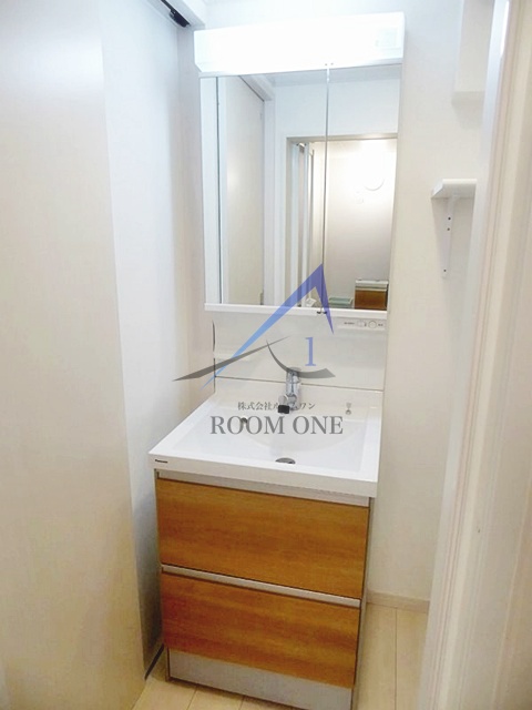 洗面設備　洗面台です。