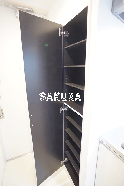 玄関　大容量のシューズボックス♪