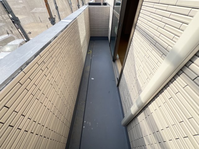 バルコニー　※建築中です