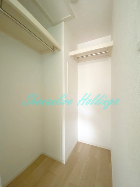 収納　広々ウォークインクローゼット