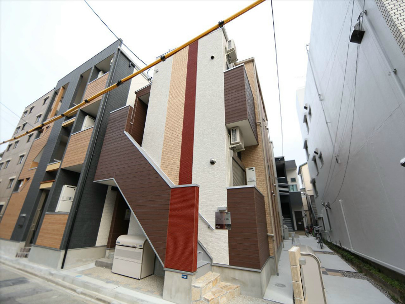 建物外観　外観　デザイナーズ　光インターネット無料