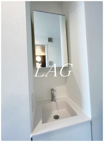 洗面設備　独立洗面台です。