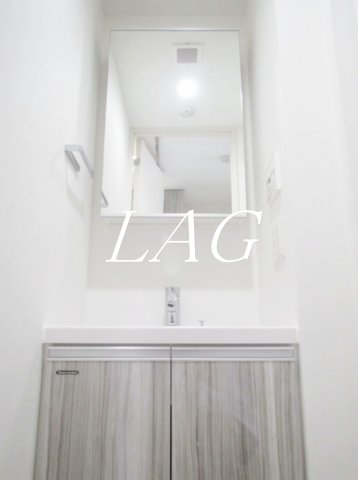 洗面設備　洗面台です。