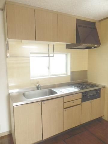 キッチン　★3口ガスコンログリル付き★