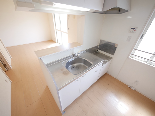 キッチン　★２口コンロ設置可能な人気のカウンターキッチンです★