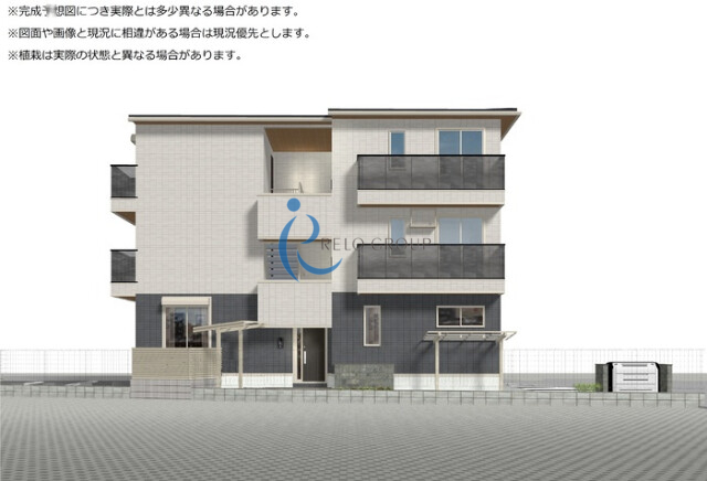 建物外観　完成イメージ