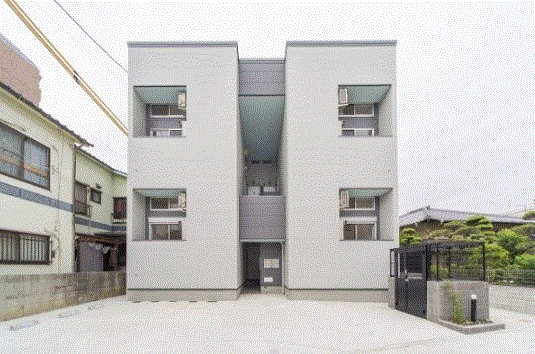 建物外観　人気シリーズのデザイナーズアパートです