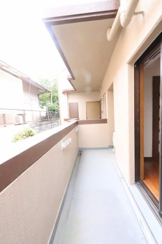 バルコニー　広々としたバルコニーです