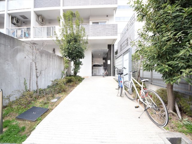 エントランス　シティヒルズ安堂寺　エントランス