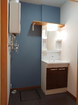 洗面設備　洗髪洗面化粧台