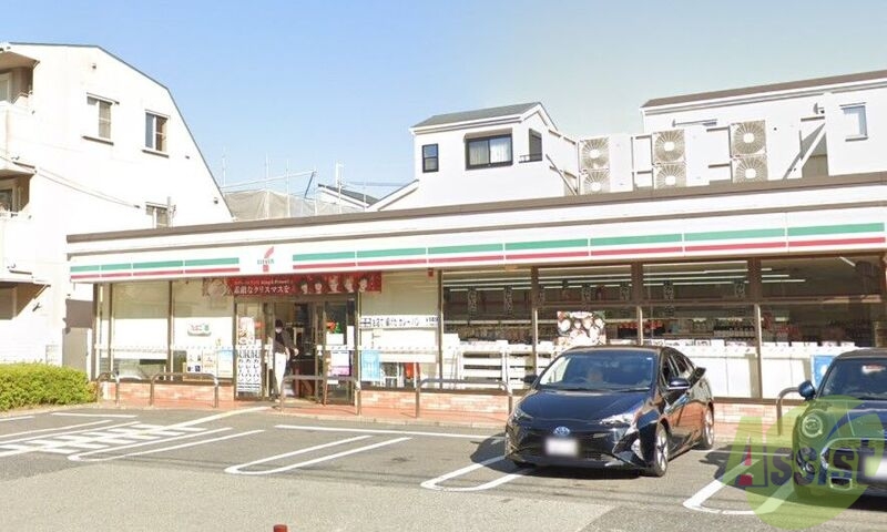 コンビニ　セブン‐イレブン 西宮若草町店（コンビニ）まで590m