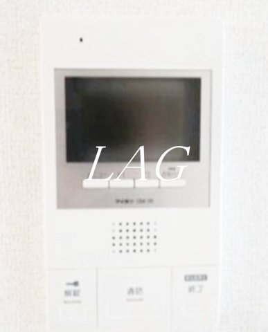 セキュリティ　モニター付きインターホンです。