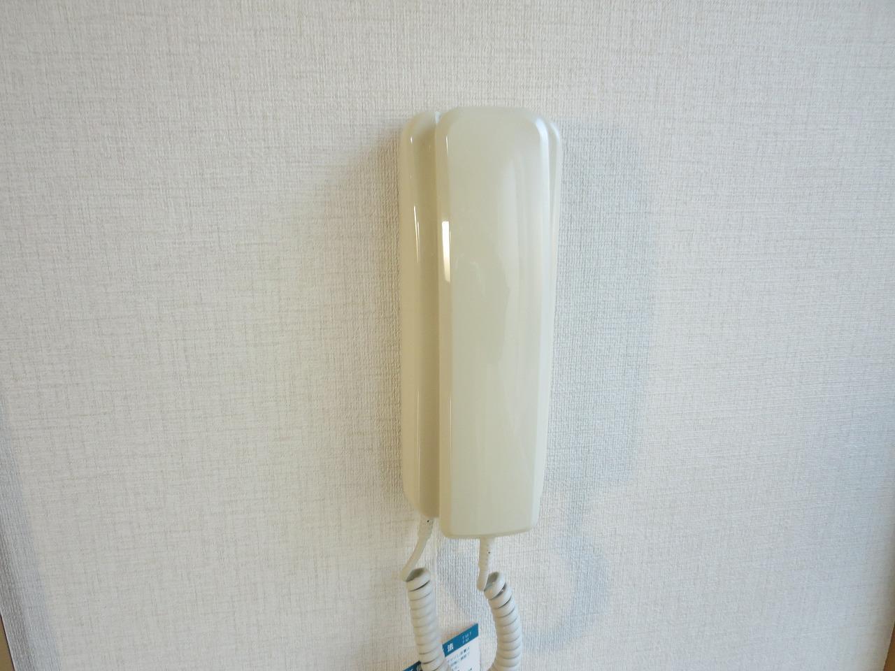 セキュリティ　インターホン付き！