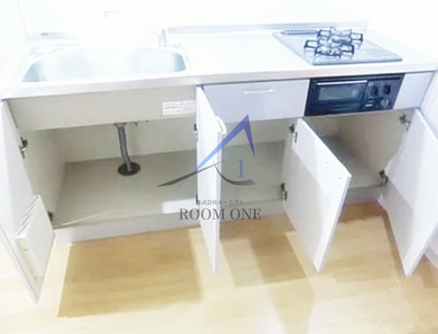 収納　キッチン下部収納です。