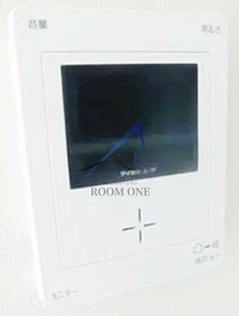 セキュリティ　モニター付きインターホンです。