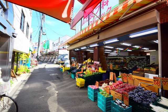 スーパー　池之端商店街　青果ふくだ（スーパー）まで160m