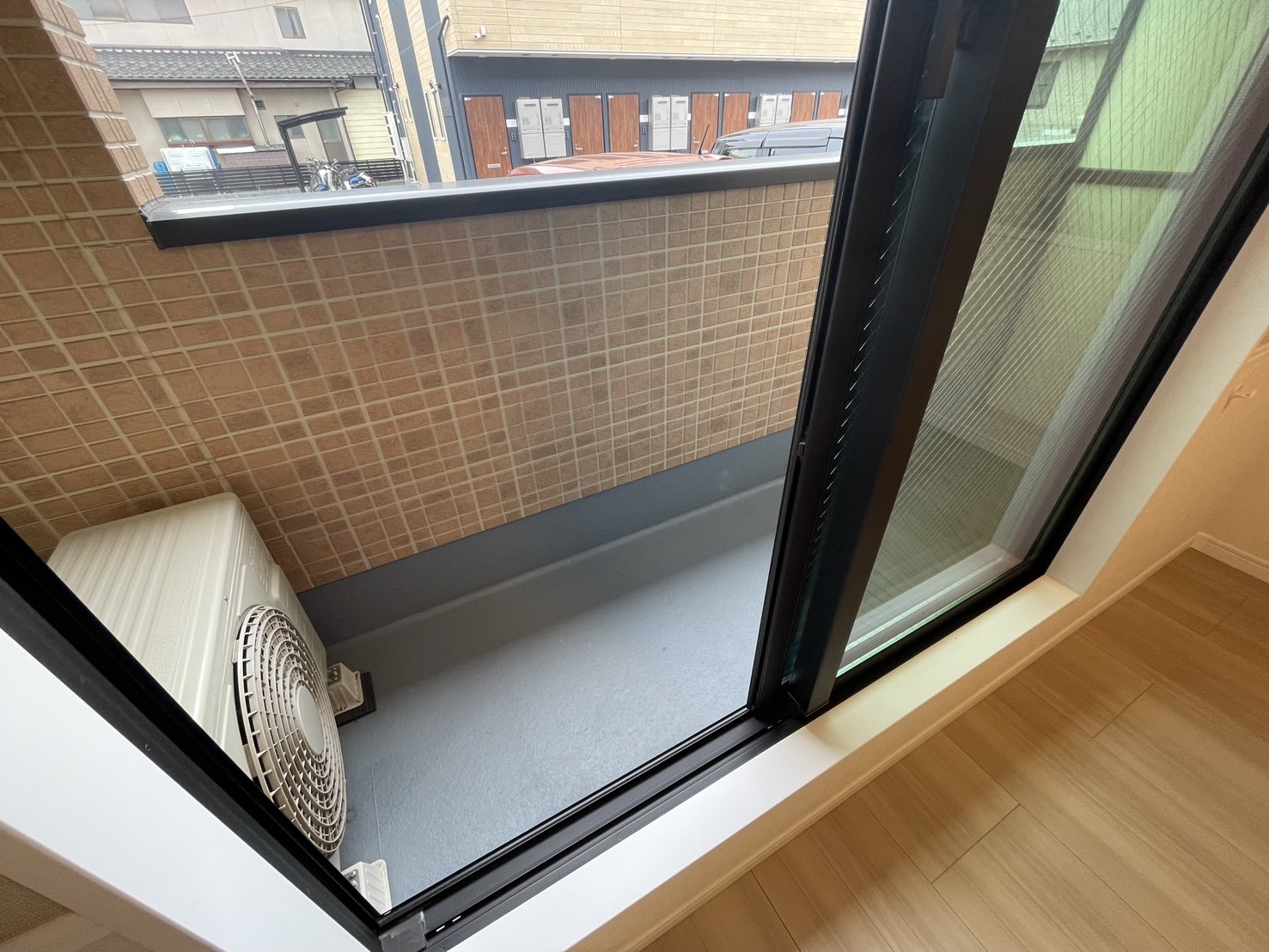 バルコニー　1階の写真です。