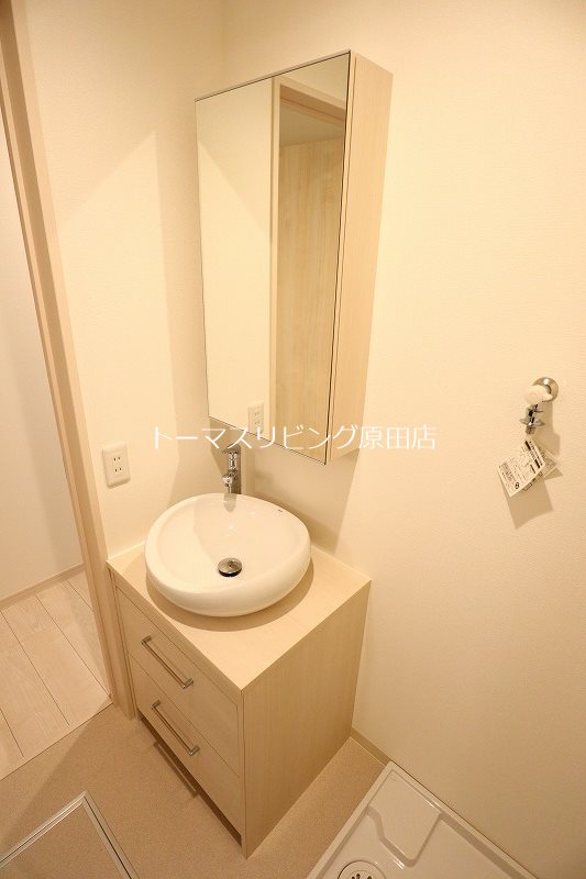 洗面設備　103号室写真