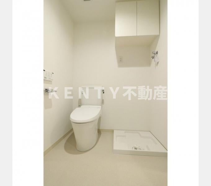 トイレ　ゆったりとした空間のトイレです