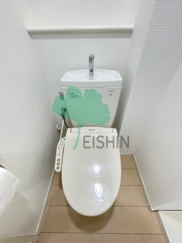 トイレ　清潔感のあるトイレです。
