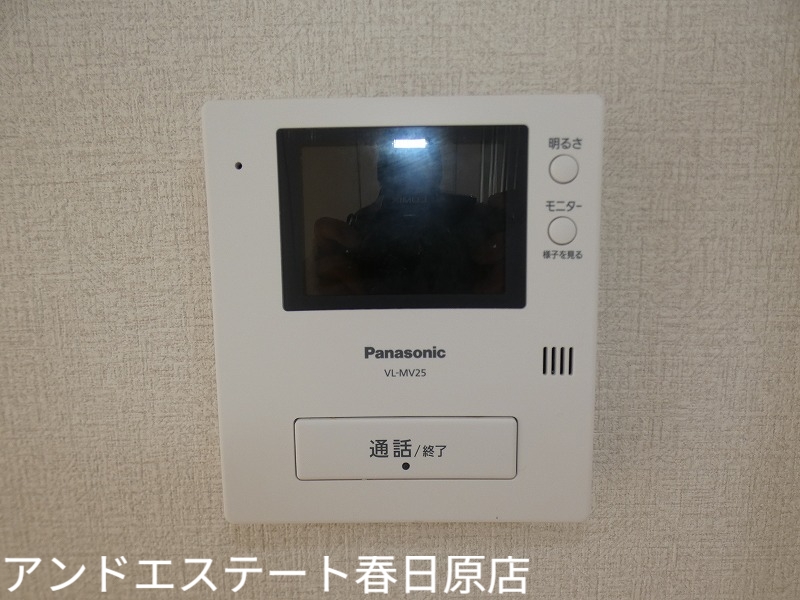 セキュリティ　ＴＶモニターで訪問者を確認できます