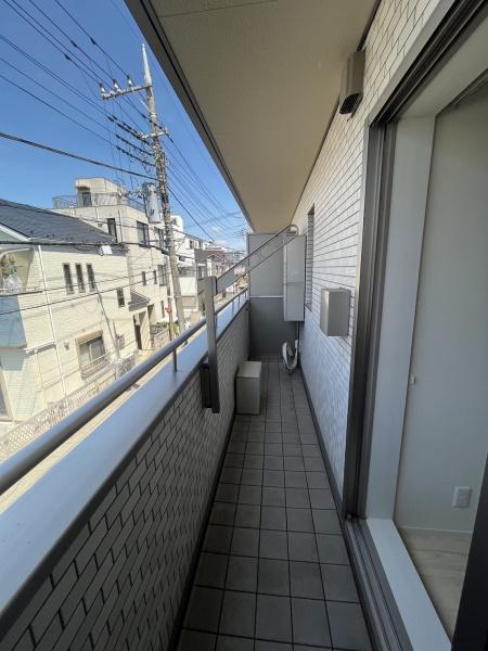 バルコニー　西向きのバルコニーです！