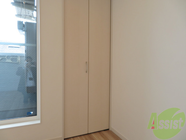 収納　ここに収納があります。収納があると部屋が広く使えます。