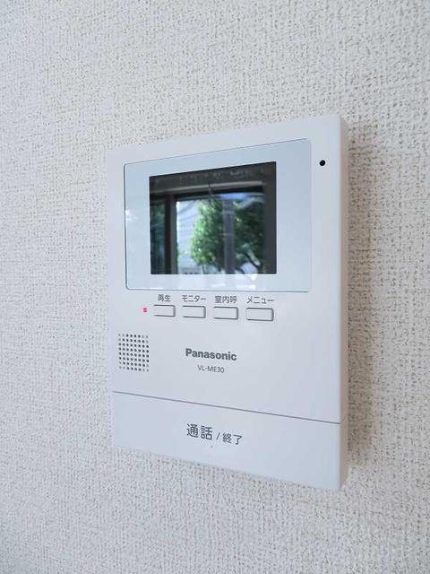 セキュリティ　モニタ付インターホンです。