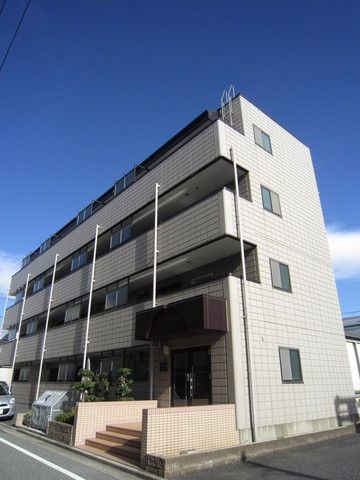 建物外観　4階建てのファミリーマンションです。