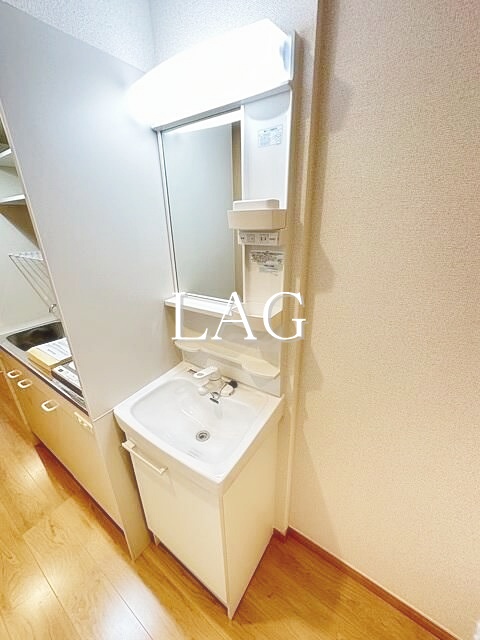 洗面設備　洗面台です。