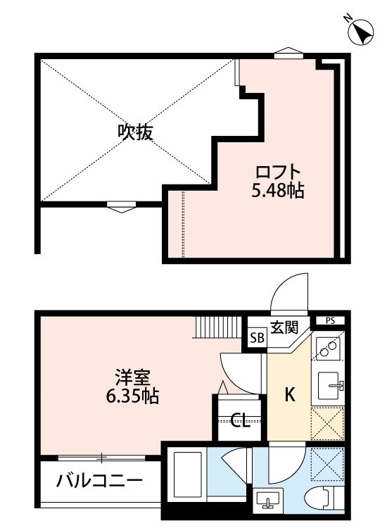 南海本線 堺駅 徒歩7分 2階建 築10年の間取り写真