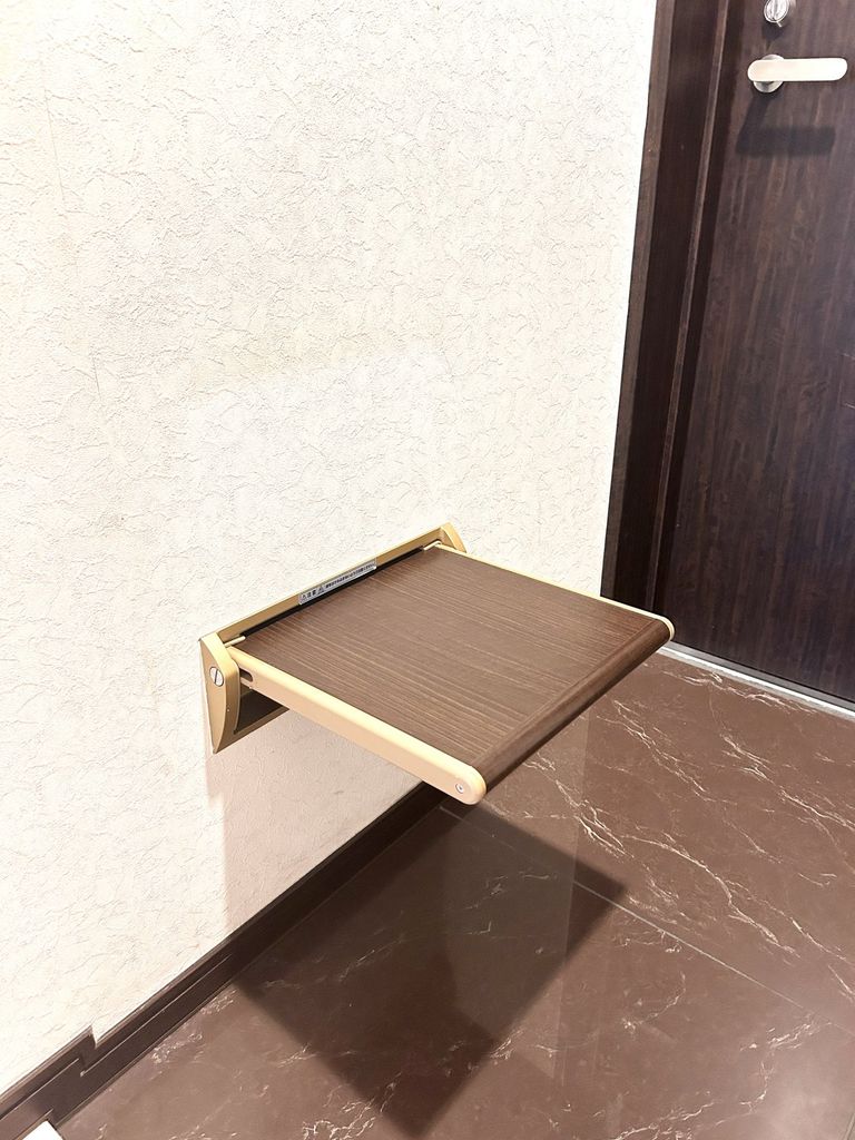 玄関　玄関折り畳みベンチ