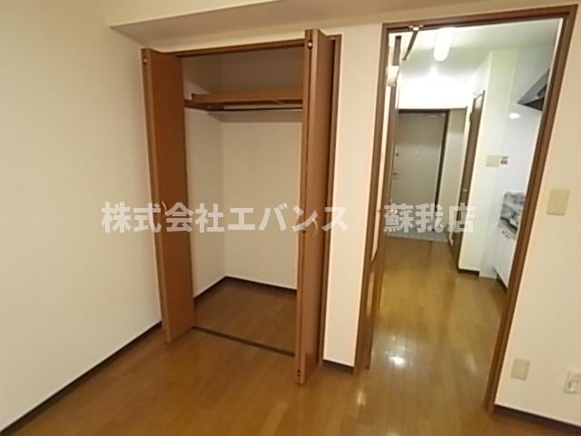 収納　大きなスペースがあり、収納には困りません