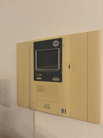 セキュリティ　顔が見えるTVモニター付きインターホン付き