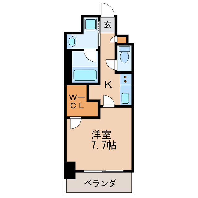 シーズンフラッツ矢場の間取り写真