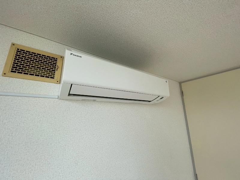 その他設備　エアコンがありますので夏でも快適に過ごせます！
