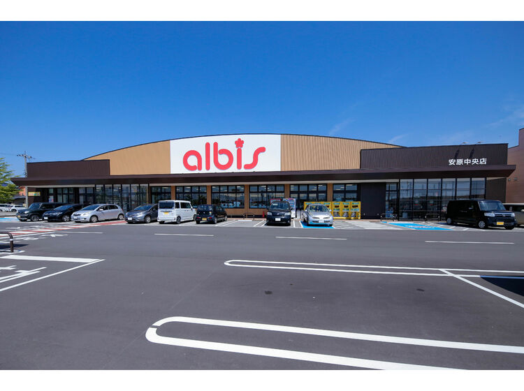スーパー　アルビス安原中央店（スーパー）まで166m