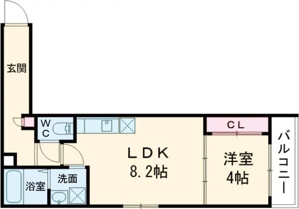 TIO岸和田の間取り写真