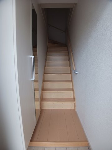 玄関　明るい玄関です