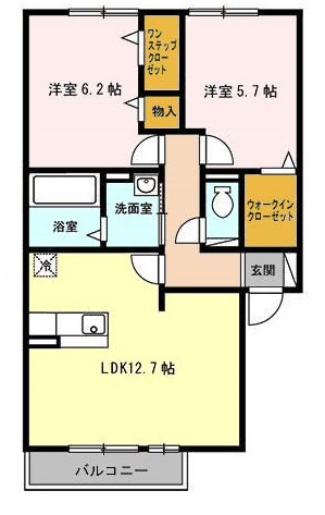 アムール エステートの間取り写真