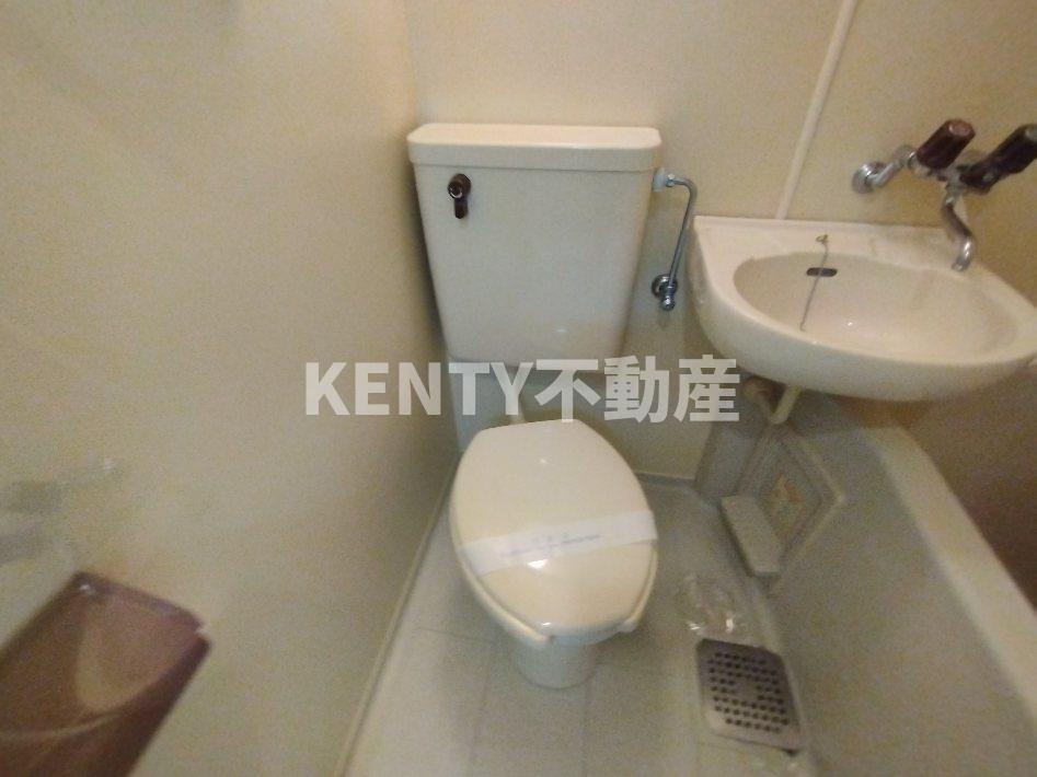 トイレ　ゆったりとした空間のトイレです
