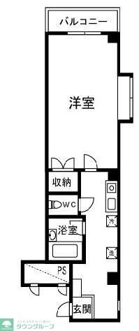 新松戸CSビルの間取り写真