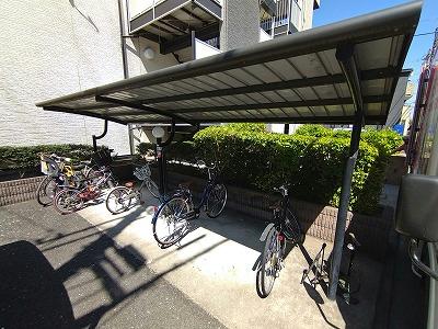 その他共有部分　駐輪場　原付＆自転車のみ駐輪可能