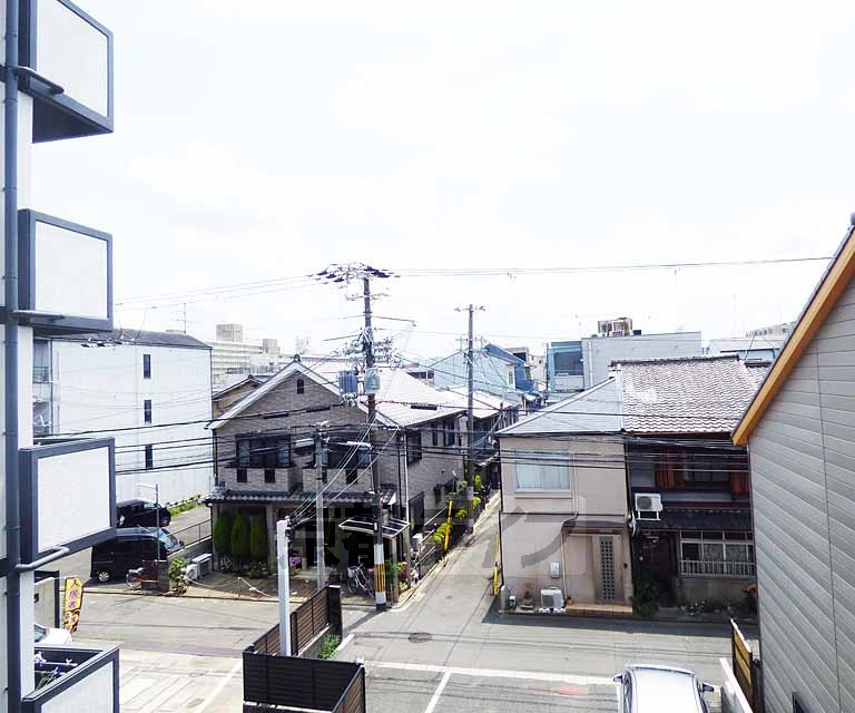 眺望　バルコニーからの室外風景。