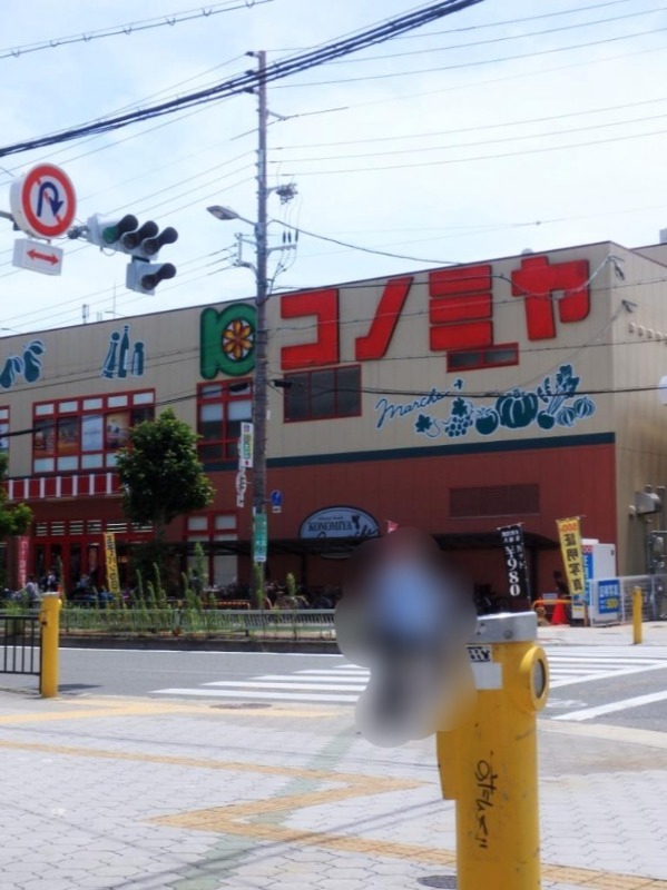 スーパー　コニミヤ　平野西店（スーパー）まで787m